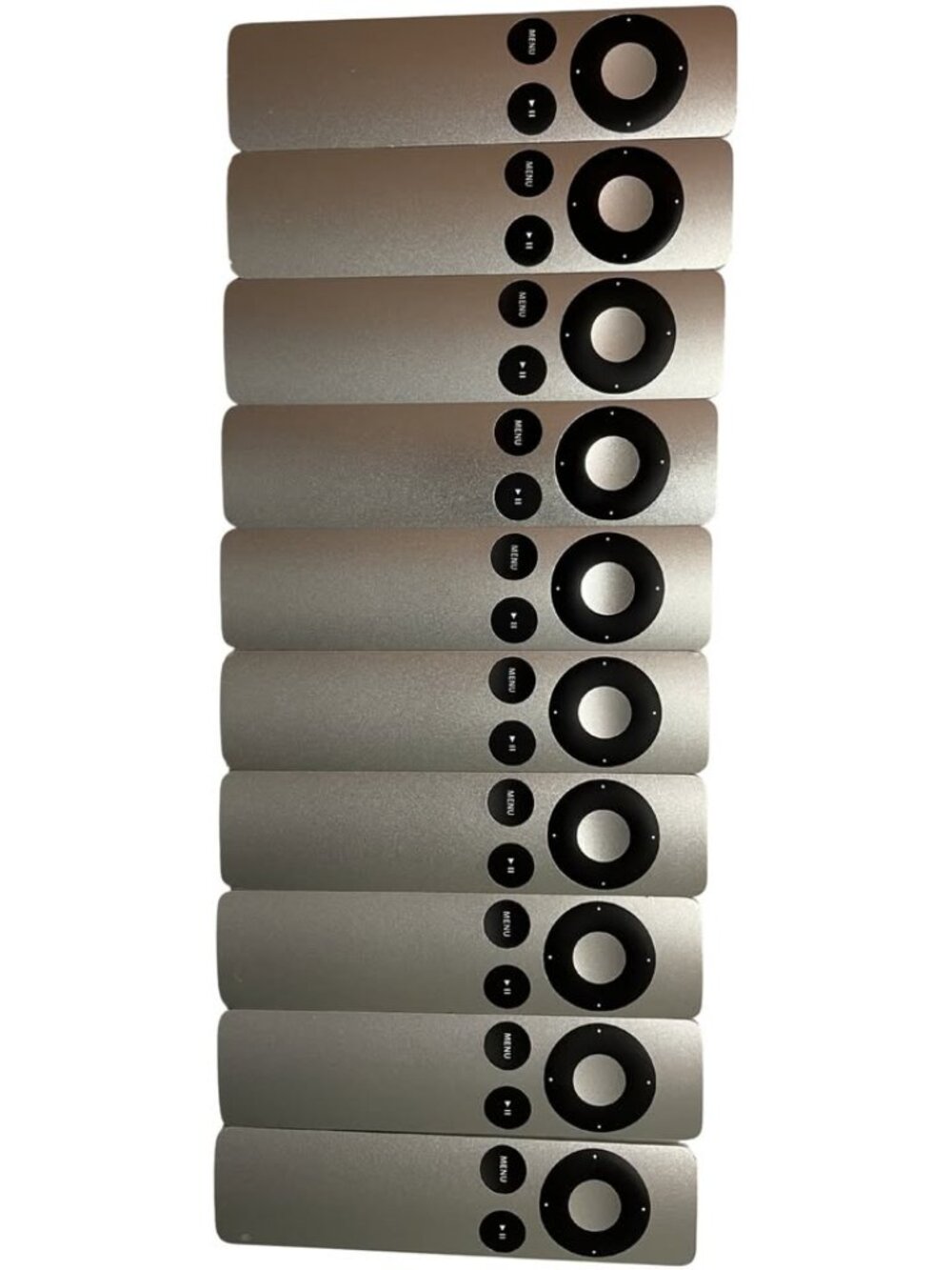 Lot of 10 Genuine Apple Remote A1294 Aluminum OEM IR Tested Working Apple TV Mac
